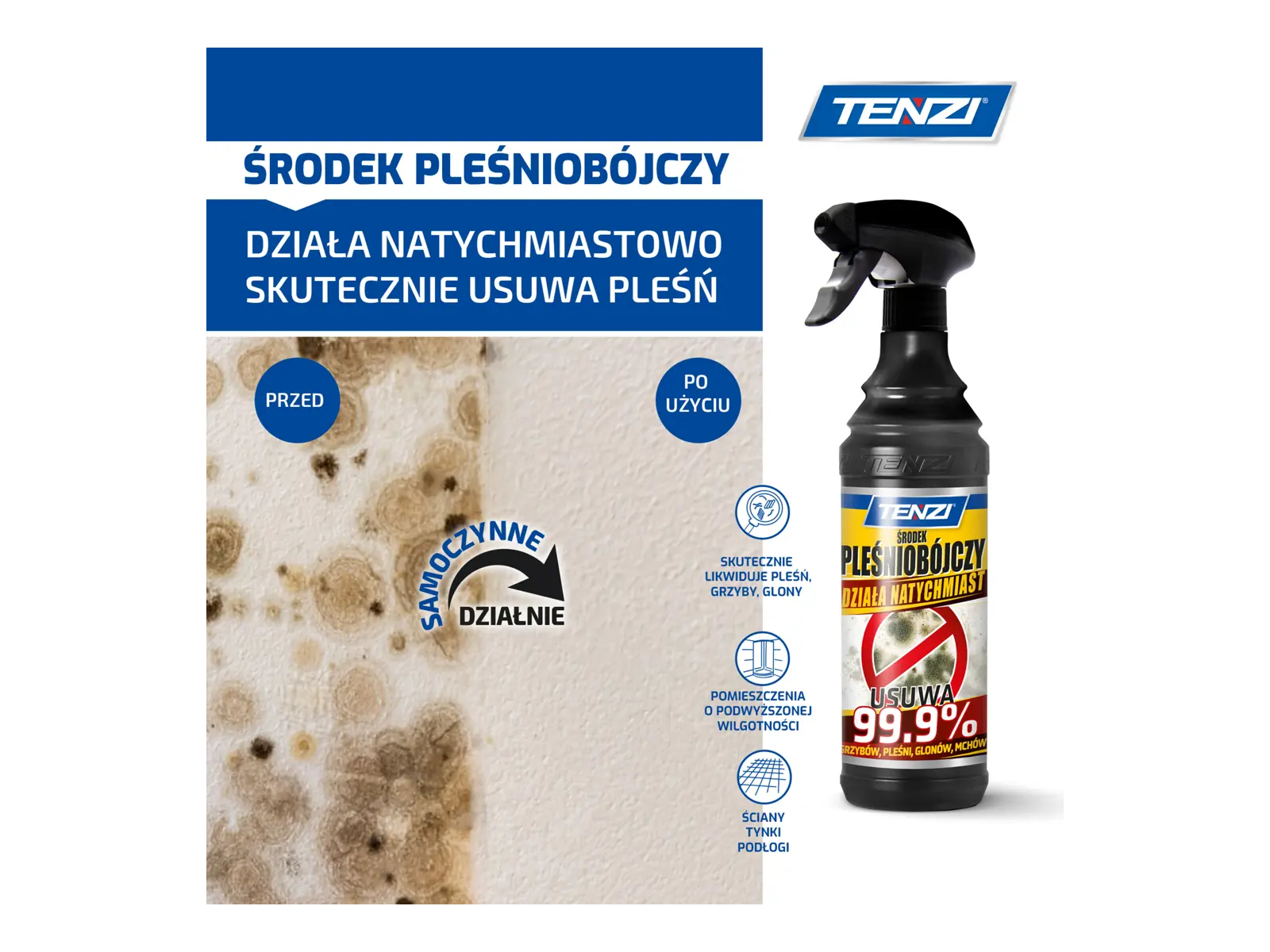Środek Pleśniobójczy Tenzi 600ml